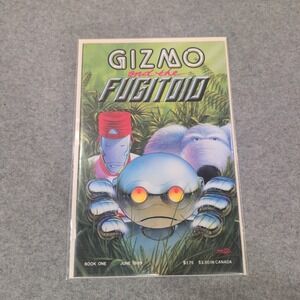 Gizmo and the Fugitoid Book One June 1989 Mirage Studios Michael Dooney TMNT